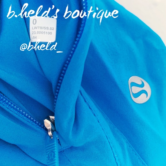 lululemon Track That High-Rise Lined Short 3" in Poolside Blue Size 0 New NWT - Picture 11 of 12